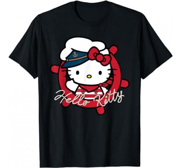 Hello Kitty Nautical Sailor Tee Shirt T-Shirt Hello Kitty Nautical Sailor Tee Shirt T-Shirt